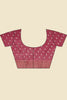 Dark Magenta Cotton Silk Printed Saree