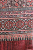 Navy Jacquard Silk Bandhani Printed Saree