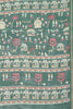 Green Cotton Silk Printed Saree
