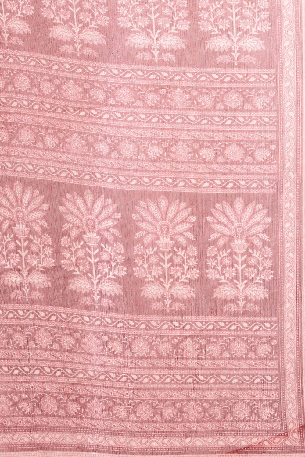 Maroon Georgette Printed Saree