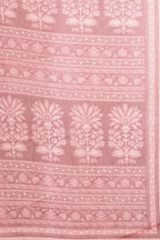 Maroon Georgette Printed Saree