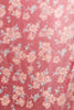 Maroon Zari Border & Floral Printed Chiffon Saree
