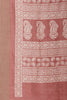 Light Maroon Cotton Silk Boota Printed And Zari Woven Saree
