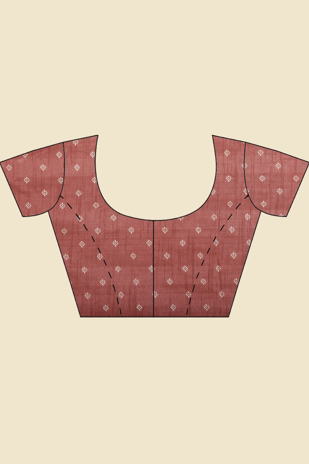 Light Maroon Cotton Silk Boota Printed And Zari Woven Saree