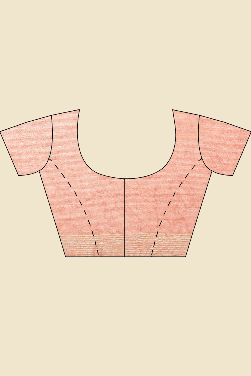 Orange Color Chiffon Leheriya Printed Saree