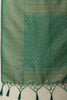 Teal Lightweight Banarasi Silk Weaving Saree