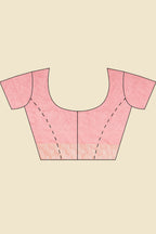 Pink Color Chiffon Leheriya Printed Saree