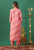 Pink Color Printed Muslin kurta Set