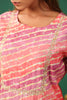Pink Color Printed Muslin kurta Set