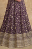 Wine Color Georgette Heavy Embroidered Anarkali Suit