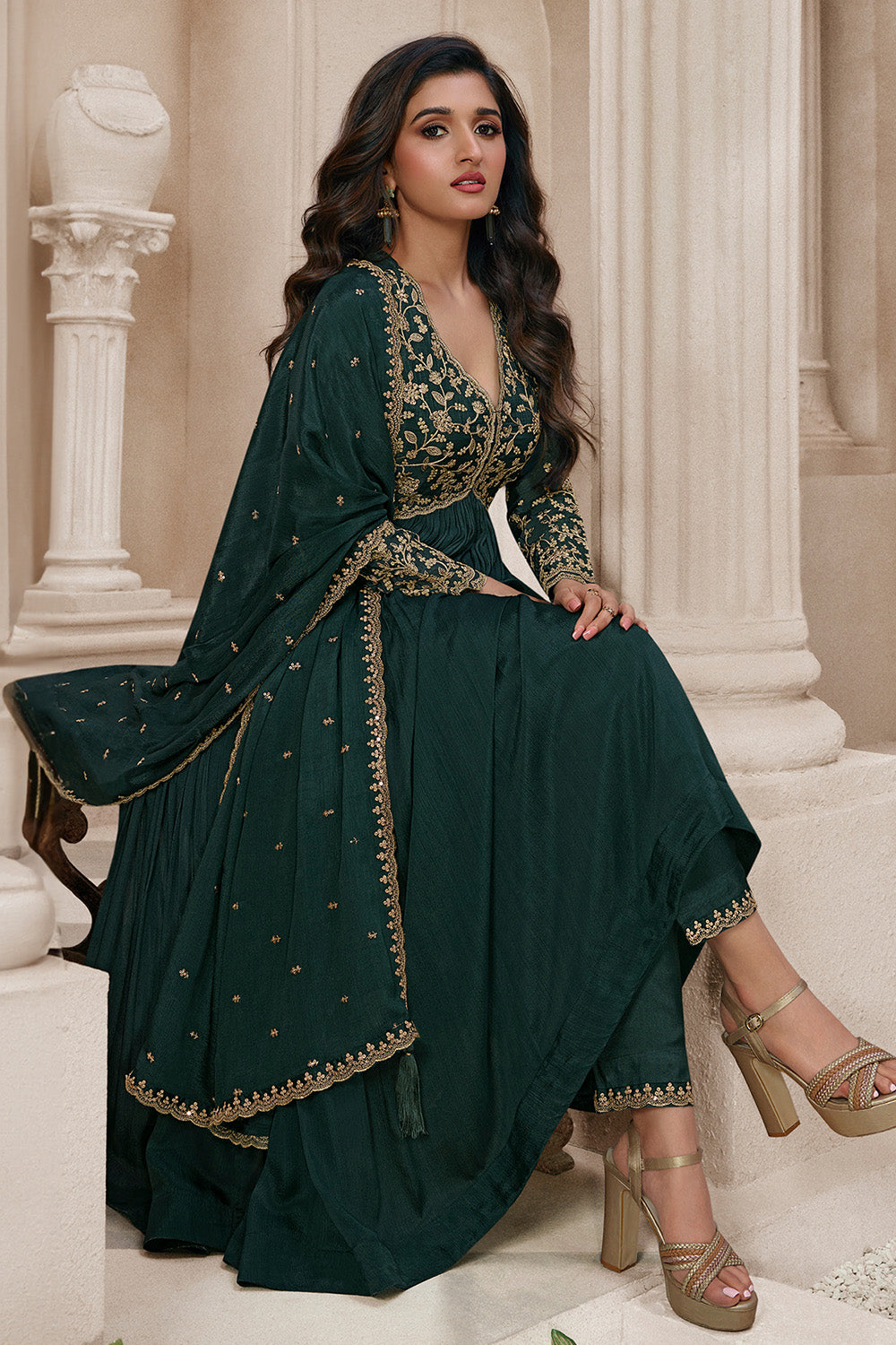 Meena bazaar hotsell anarkali suit