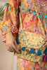 Mustard Color Printed Muslin Kurti & Pant Set
