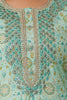 Teal Colour Muslin Printed Suit