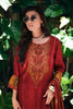 Maroon Silk Woven And Printed Unstitched Suit Material