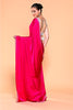 Fuchsia Pink Color Mulberry Silk Mukesh work Saree