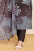 Brown Cotton Floral Printed Suit Set