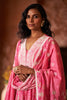 Dusty Pink Color Cotton Floral Printed and Resham Embroidered AnarkalI Suit