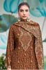 Rust Muslin Floral Printed Unstitched Suit Material