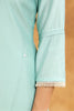 Powder Blue Color Cotton Neck Embroidered Unstitched Suit Fabric