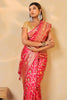 Dusty Pink Silk Zari & Resham Woven Saree