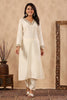 Beige Color Chanderi Cotton Suit