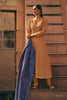 Rust Cotton Silk Zari Embroidered Unstitched Suit