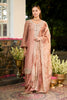 Light Peach Cut-Dana & Zari Emboidered Tissue Unstitched Suit Material