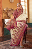 Cream Color Gajji Silk Printed Saree