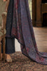 Grey Matka Silk Embroidered Unstitched Suit Material