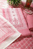 Dusty Pink Color Printed Linen Cotton Unstitched Suits