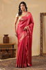 Rani Color Zari Woven Soft Silk Saree