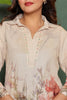 Cream Color  Khadi Cotton Printed Co-Ord Set