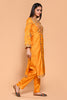 Mustard Color Dola Silk Resham & Zari Embroidered Suit