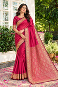 Rani Cotton Silk Woven Saree