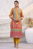 Mustard Color Embroidered Silk Unstitched Suit Fabric