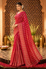 Rani Sequins Embroidered Georgette Saree