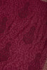 Wine Georgette Resham Floral Jal Woven And Swarovski Work Saree