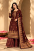Maroon Color Velvet Digital Printed Unstitched Suit Material