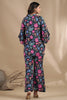 Black Colour Muslin Printed Co-Ord Set