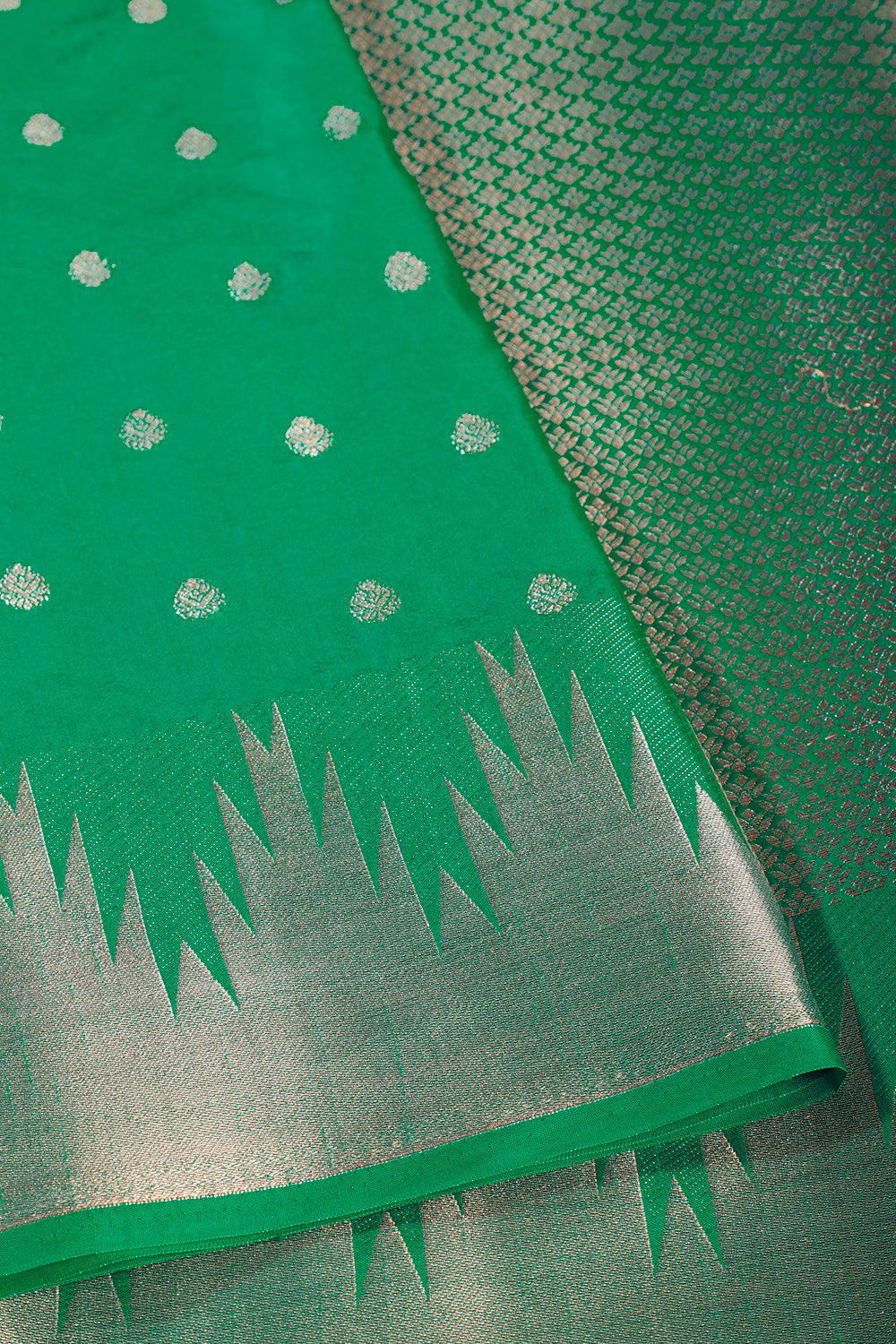 Silk Buta Woven Saree