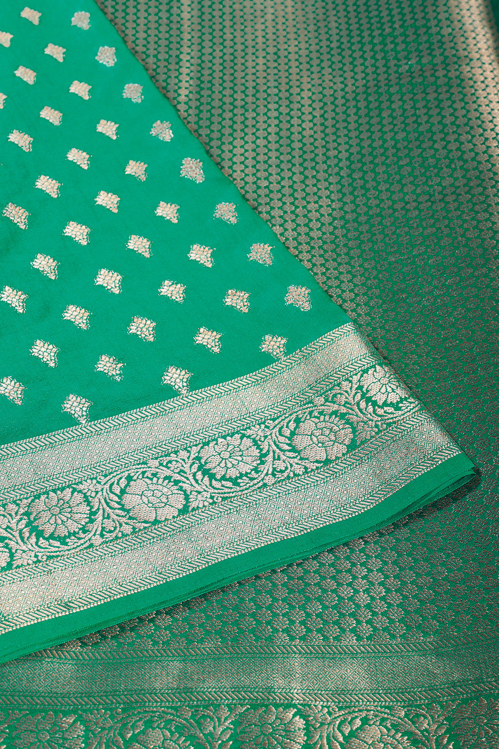 Silk Zari Buta Woven Sarees