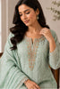 Mint Green Georgette Chikankari Work Unstiched Suit
