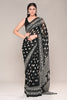 Black Color Printed Georgette Saree
