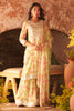 Parrot Green Color Crepe Silk Embroidered &amp; Floral Printed Suit with Gharara