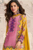 Mustard Crepe Silk Mirror And Swarovski Embroidered Printed Suit With Gharara