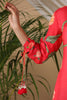Fuchsia Pink Color Muslin Printed Co-Ord Set