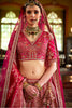 Rani luxurious Silk Embroidered Semi-Stitched Bridle Lehenga