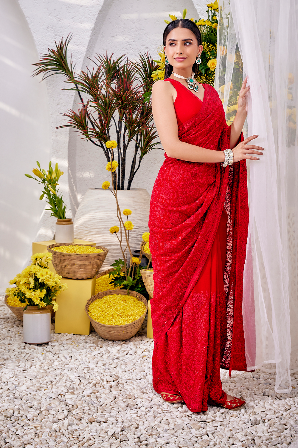 Wedding sales wear sarees