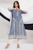 Grey Cotton Printed Suit Set