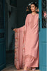 Pink Printed And Embroidered Cotton Unstitched Suit